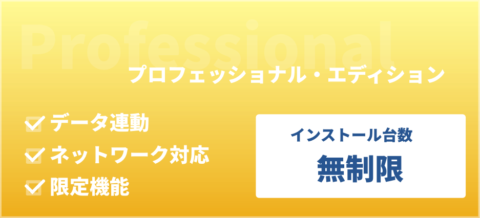プロフェッショナル・エディション