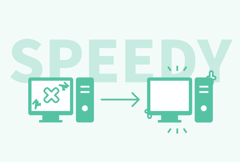 代替機のご提供